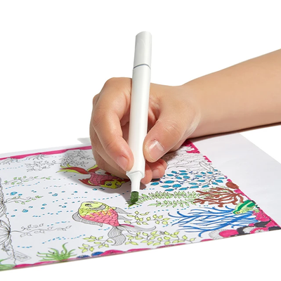 Dual Oily Tip Acrylic Markers Paint Pens 24 Colors