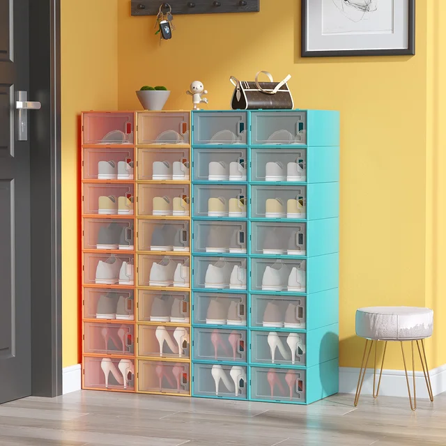 Shoe Organizer Box , Portable , Single