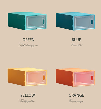 Shoe Organizer Box , Portable , Single