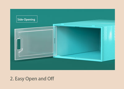 Shoe Organizer Box , Portable , Single