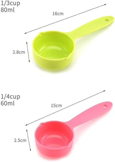 5 Pieces Measuring Cups/set + 6 Pieces Measuring Spoons /set Food Grade