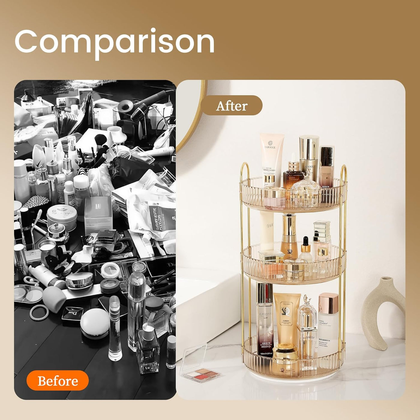 Premium Acrylic Rotatable Stand