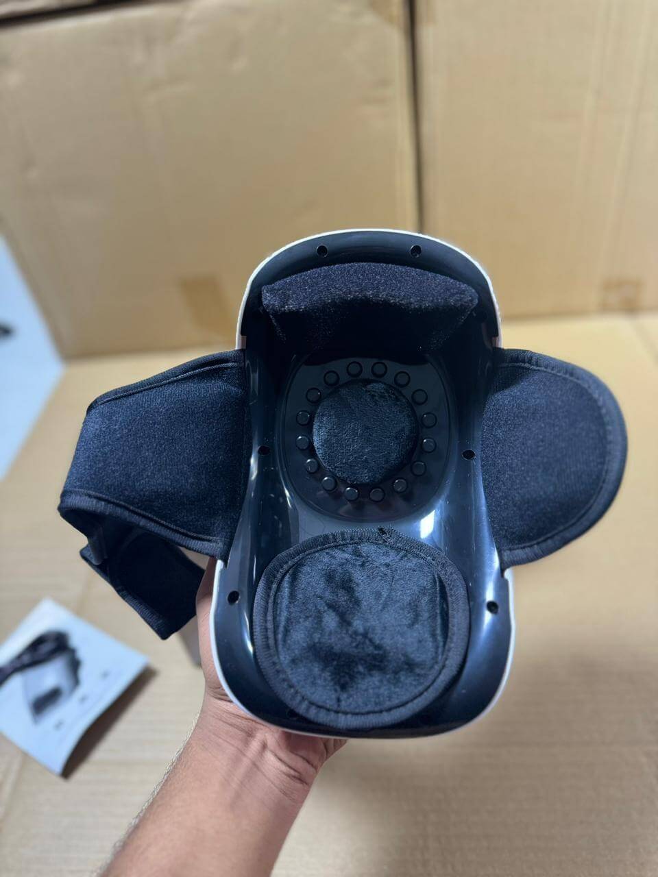 Cordless Smart Knee Massager – Vibration Therapy for Joint Pain Relief