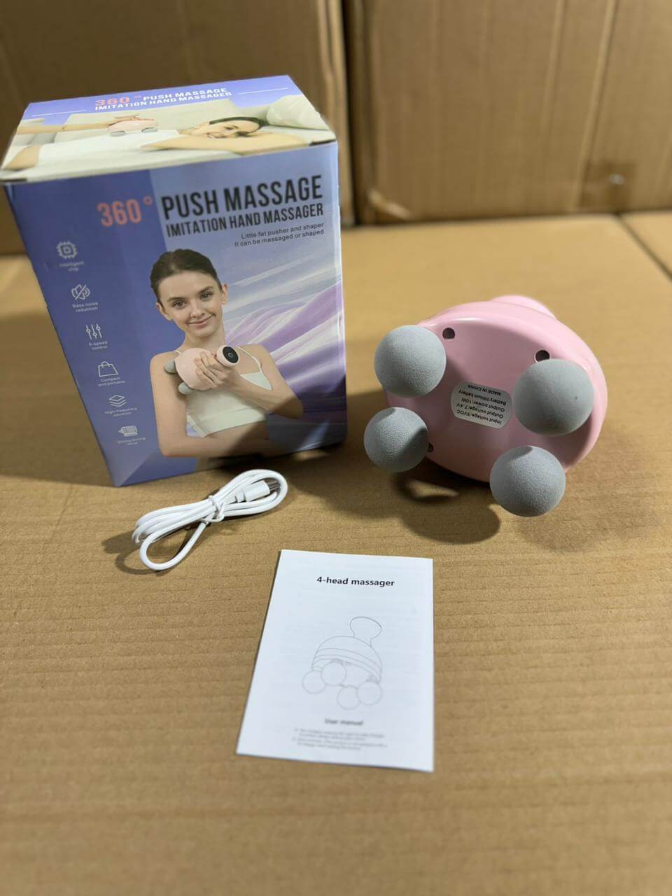 Handheld Deep Tissue Massager | Relieve Muscle Pain & Back Tension