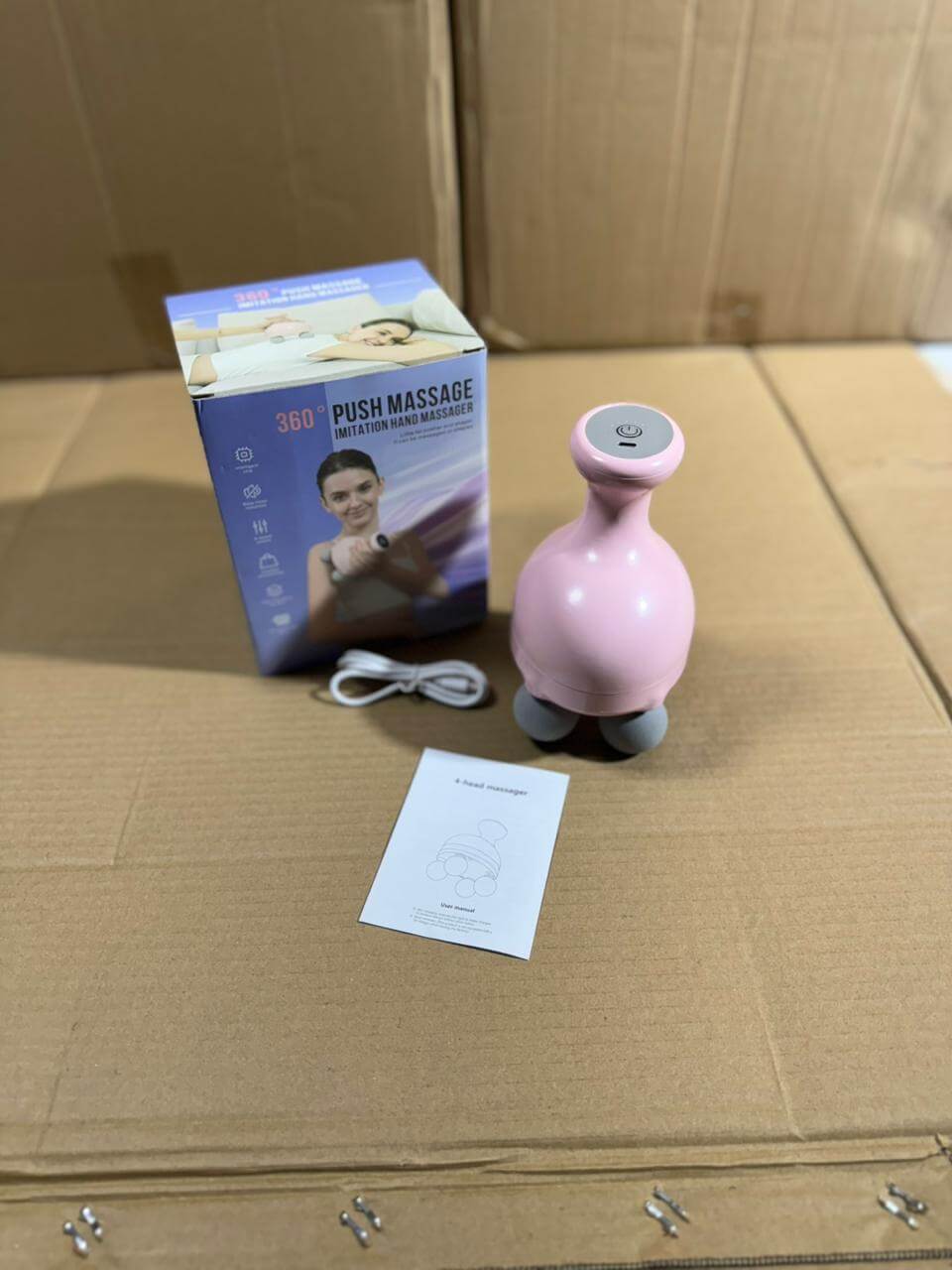 Handheld Deep Tissue Massager | Relieve Muscle Pain & Back Tension