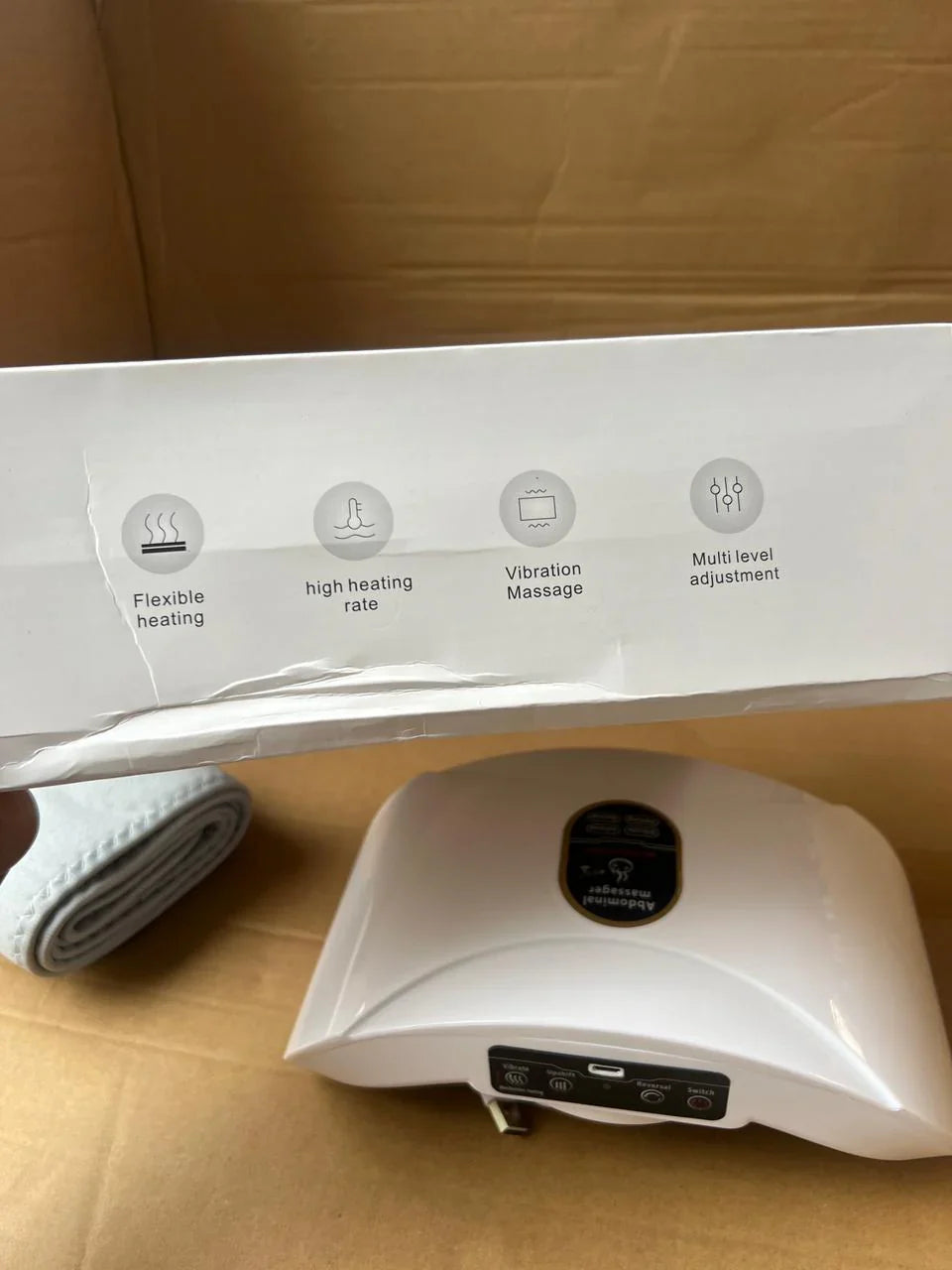 Rechargeable Electric Waist & Belly Slimming Belt