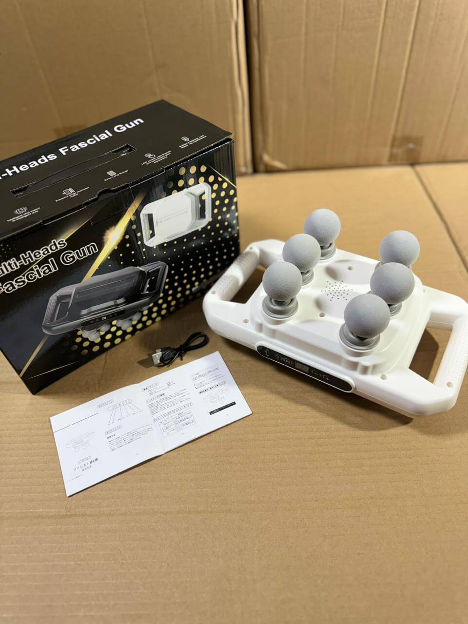 Multi-Head Deep Tissue Massager | Loosen Tight Muscles & Boost Recovery