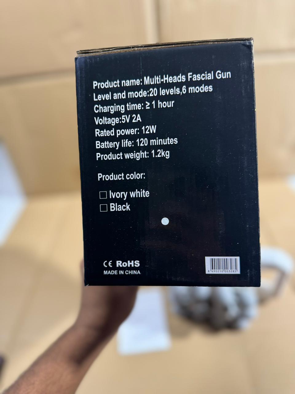 12-Head Deep Tissue Massage Gun