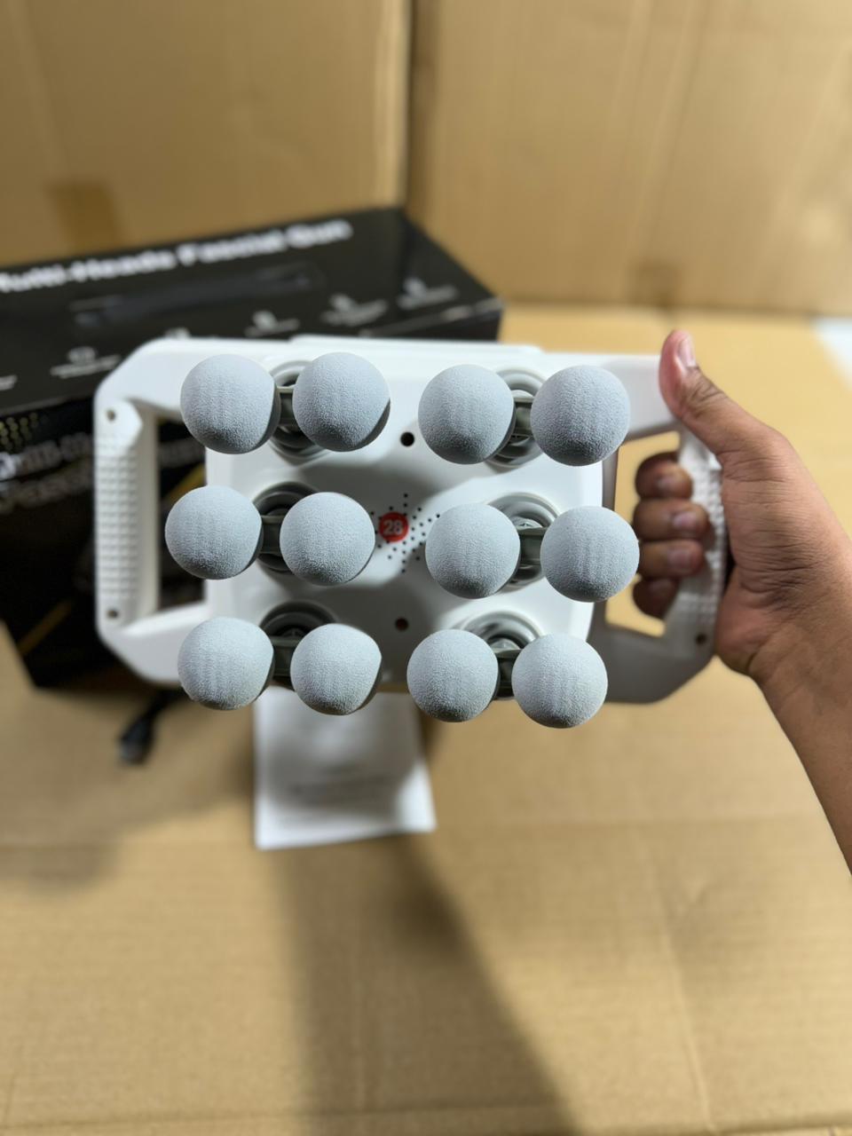 12-Head Deep Tissue Massage Gun