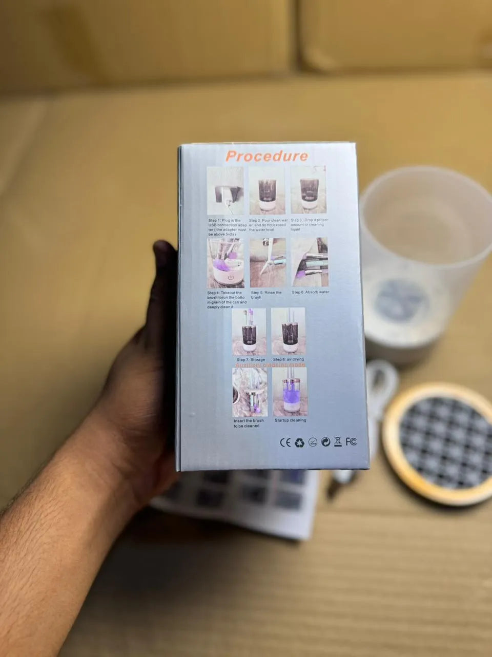 Electric Makeup Brush Cleaner