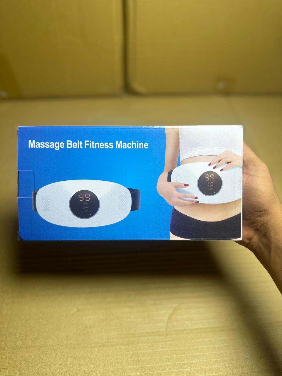 Heating Massage Belt | Slimming & Fat Burning Abdominal Massager for Belly, Waist & Body Shaping