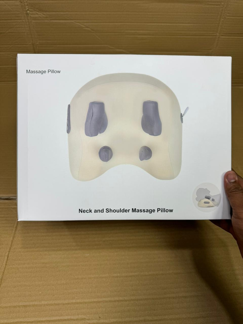 Portable Neck & Shoulder Massager Pillow