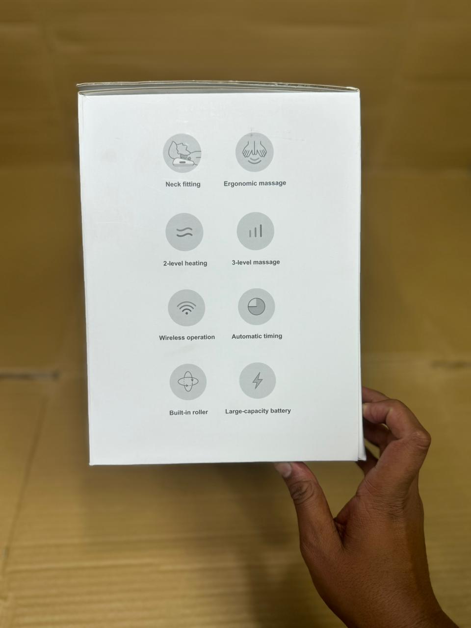 Portable Neck & Shoulder Massager Pillow