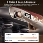 Main Bazaar 6-Head Fascia Muscle Massager Gun – Deep Tissue Relief for Back, Waist, and Legs