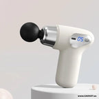 Main Bazaar Compact Muscle Massage Gun – Deep Tissue Relief with 4 Heads