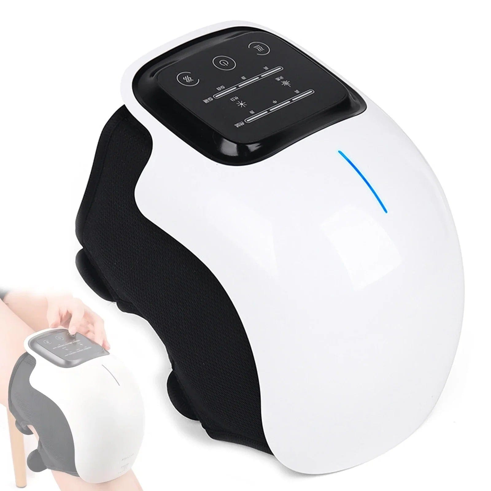 Main Bazaar Cordless Smart Knee Massager – Vibration Therapy for Joint Pain Relief