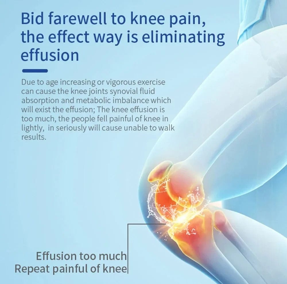 Main Bazaar Cordless Smart Knee Massager – Vibration Therapy for Joint Pain Relief