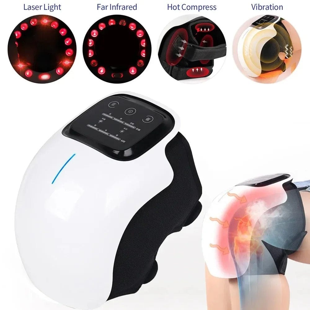 Main Bazaar Cordless Smart Knee Massager – Vibration Therapy for Joint Pain Relief