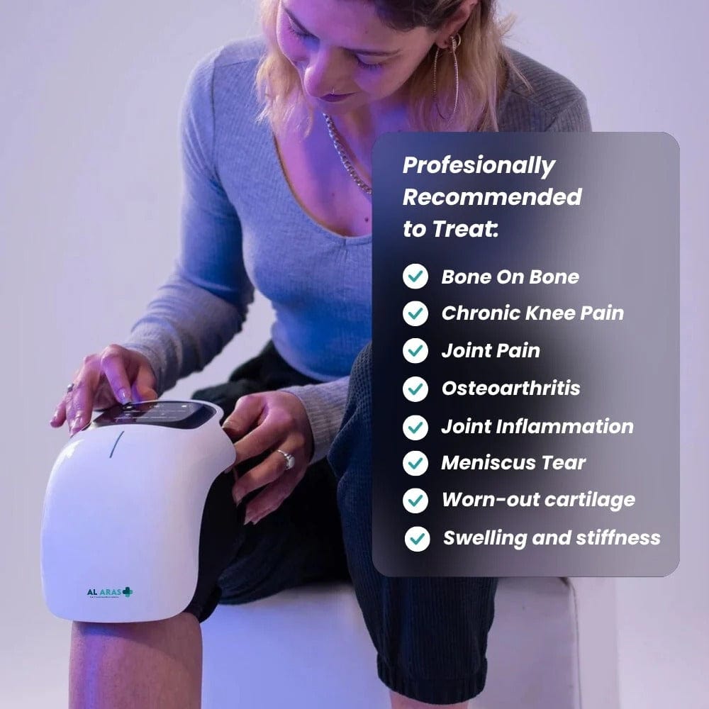 Main Bazaar Cordless Smart Knee Massager – Vibration Therapy for Joint Pain Relief