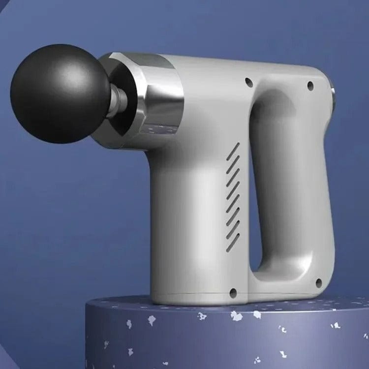 Main Bazaar Deep Tissue Massage Gun – Mini Fascia Massager with 4 Heads for Muscle Relief