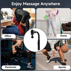 Main Bazaar Deep Tissue Massage Gun – Target Hard-to-Reach Areas with 4 Heads