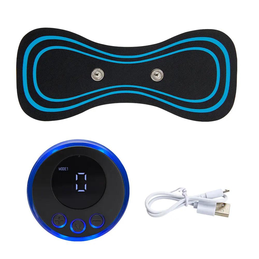 Main Bazaar Electric EMS Neck & Back Massager – Portable Pain Relief Patch