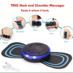 Main Bazaar Electric EMS Neck & Back Massager – Portable Pain Relief Patch