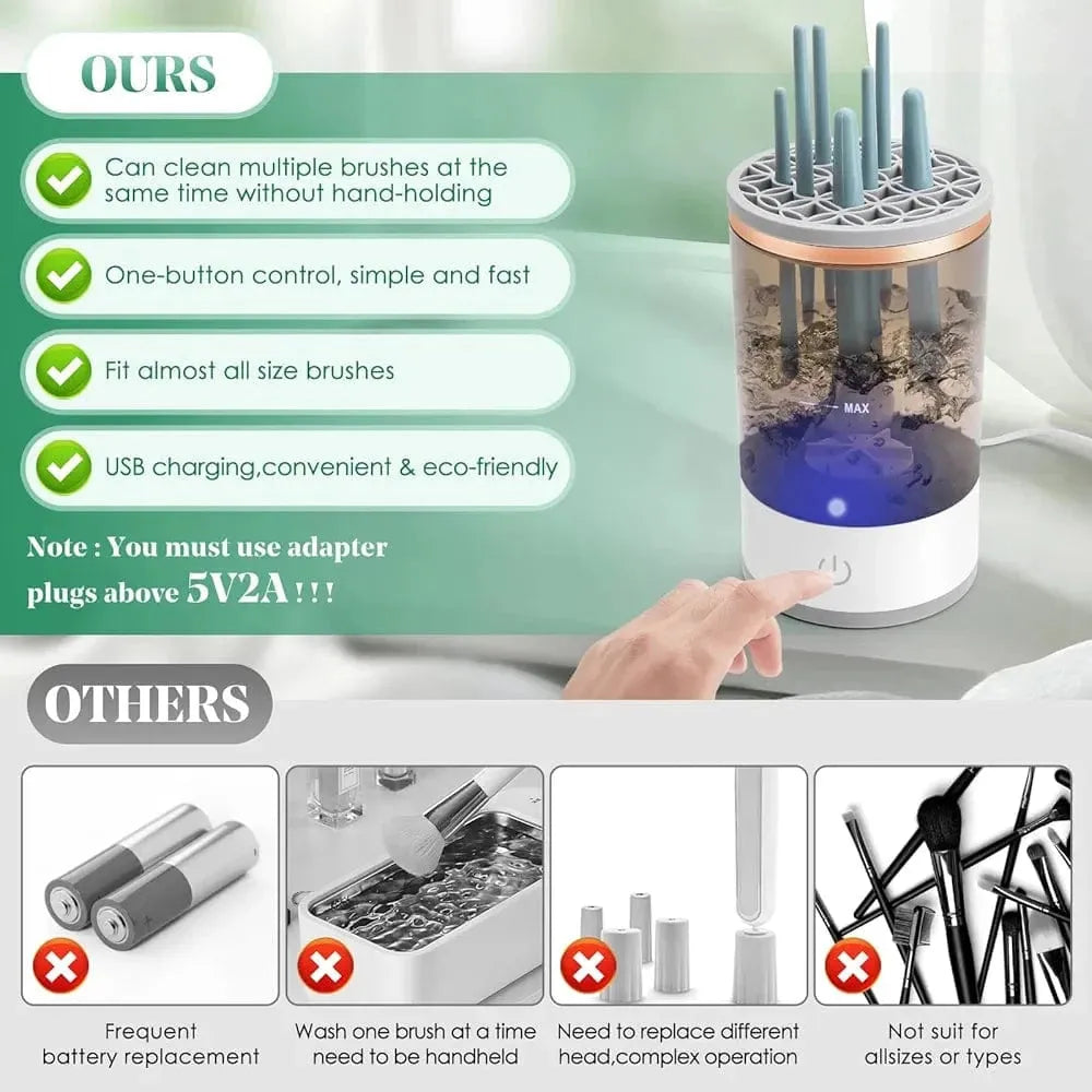 main bazaar Electric Makeup Brush Cleaner