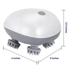 Main Bazaar Electric Scalp & Body Massager – Stress Relief for Head, Neck & Shoulders