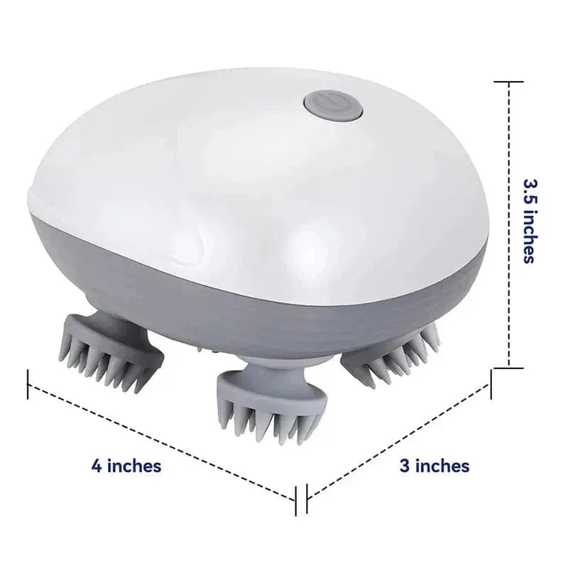 Main Bazaar Electric Scalp & Body Massager – Stress Relief for Head, Neck & Shoulders