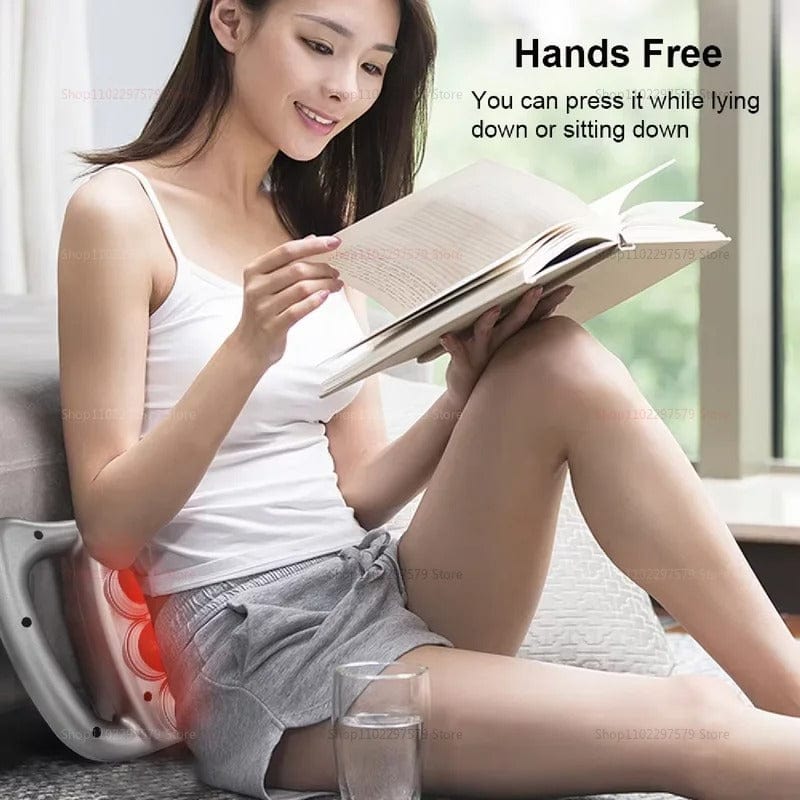 Main Bazaar Fascia Gun with 16 Heads – Professional Deep Tissue Massage for Full Body Relief