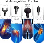 Main Bazaar Fascial Massage Gun BLD-740 – Deep Tissue Muscle Recovery & Pain Relief