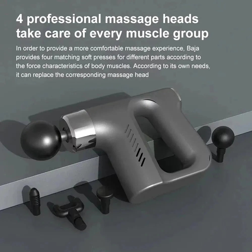Main Bazaar Fascial Massage Gun BLD-740 – Deep Tissue Muscle Recovery & Pain Relief