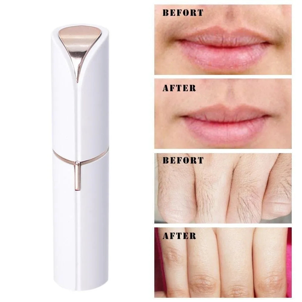 Main Bazaar Flawless Skin Hair Remover – Gentle Face & Body Trimmer with Light