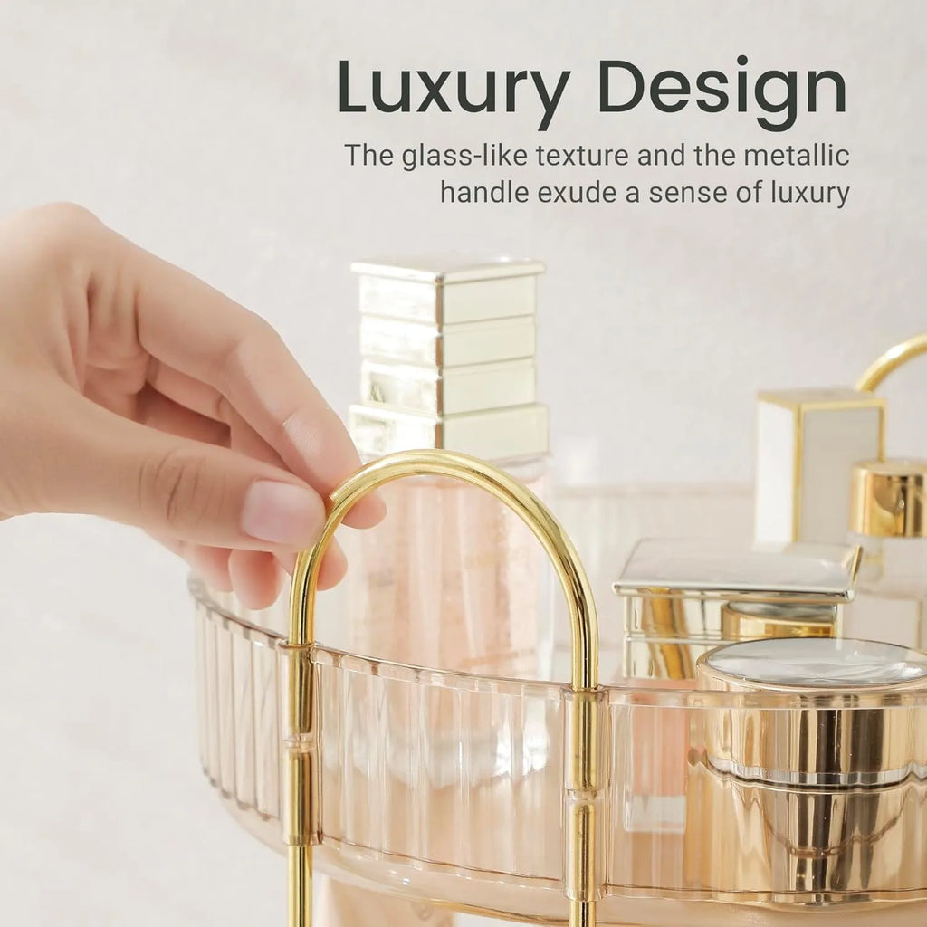 main bazaar kitchen accessories Premium Acrylic Rotatable Stand