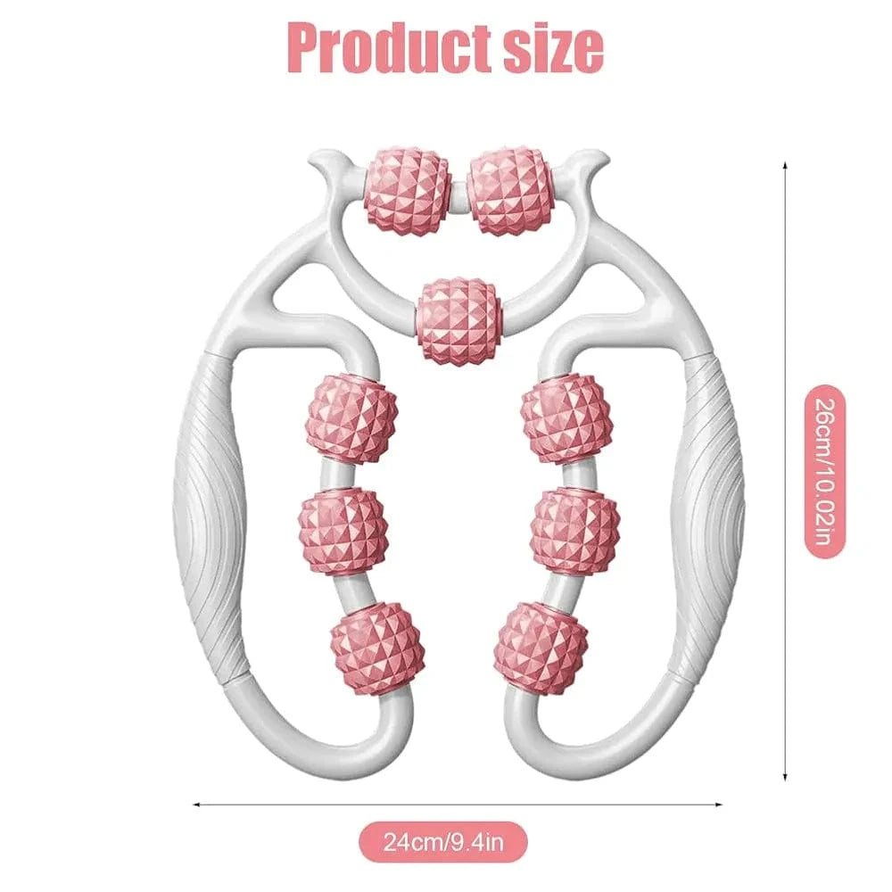 Main Bazaar Trigger Point Roller Massager – Deep Tissue Muscle Relief & Cellulite Reducer