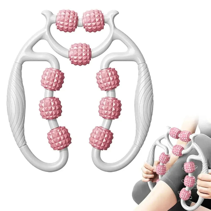 Main Bazaar Trigger Point Roller Massager – Deep Tissue Muscle Relief & Cellulite Reducer