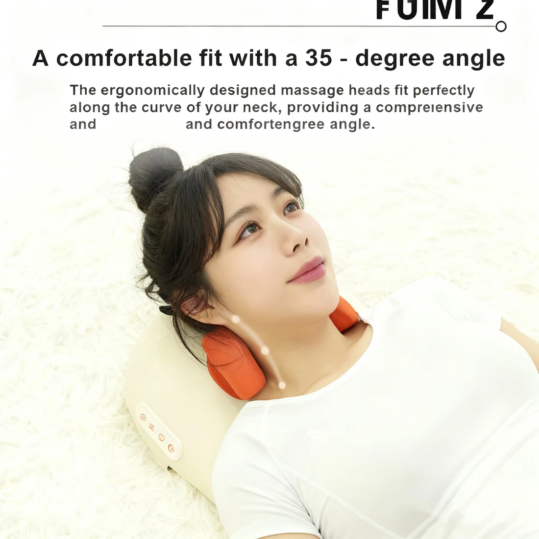 Portable Neck & Shoulder Massager Pillow