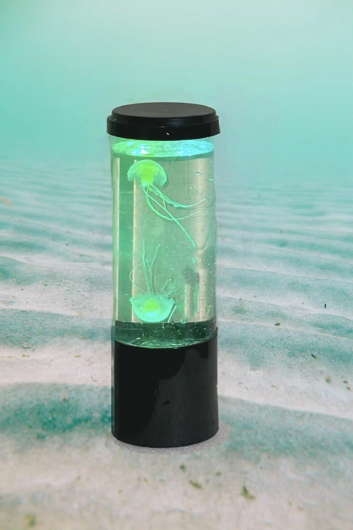 LED Jellyfish Lava Lamp – Relaxing Aquarium Mood Light for Bedroom & Desk Decor