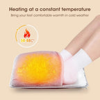 Electric Foot Warmer Pad – USB Heated Plush Mat for Cozy Winter Comfort