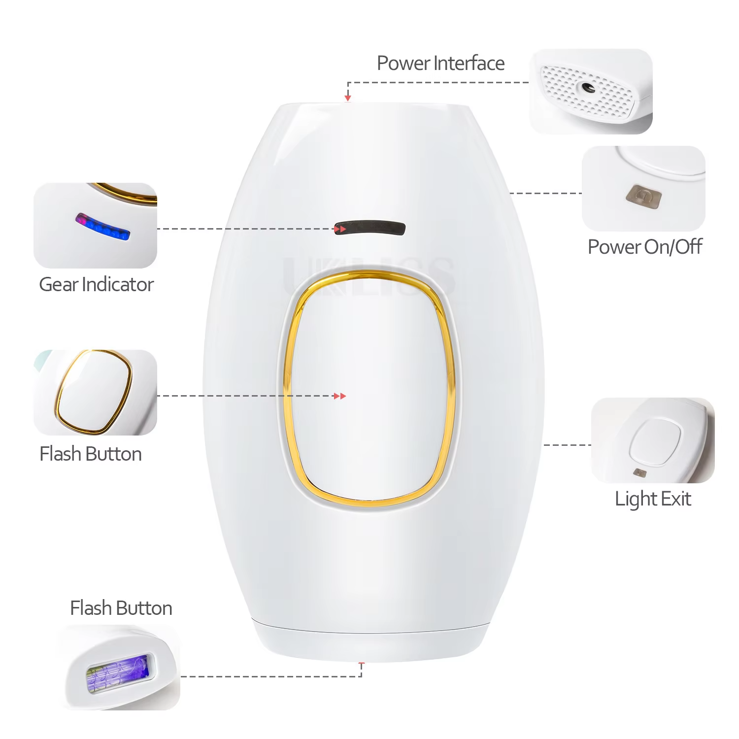 IPL Permanent Hair Removal Device