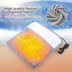 Electric Foot Warmer Pad – USB Heated Plush Mat for Cozy Winter Comfort