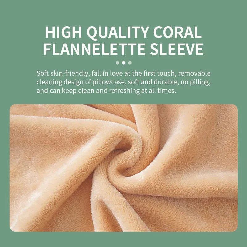 My Store Neck & Shoulder Massager with Heat – Portable Memory Foam Massage Pillow