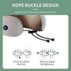 My Store Neck & Shoulder Massager with Heat – Portable Memory Foam Massage Pillow