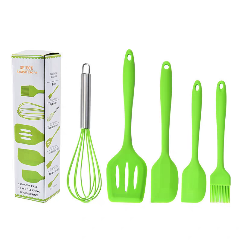 5 pcs Heat Resistant Cooking Utensil