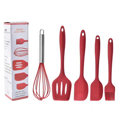 5 pcs Heat Resistant Cooking Utensil
